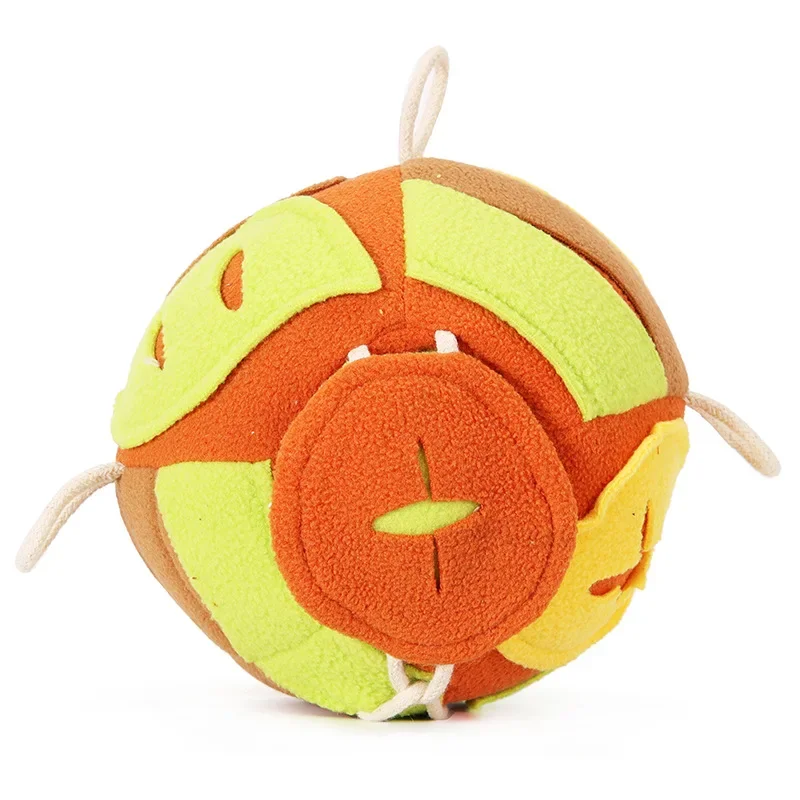 Dog Toys Educational Decompression Interactive Hide Food Smell Ball Toys Sound Slow Food Pet Products