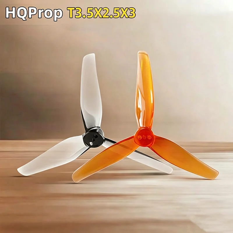 HQProp 3525 T3.5X2.5X3 3-Blade Freestyle Props Compatible with iFlight iH3 Master 3X Kit