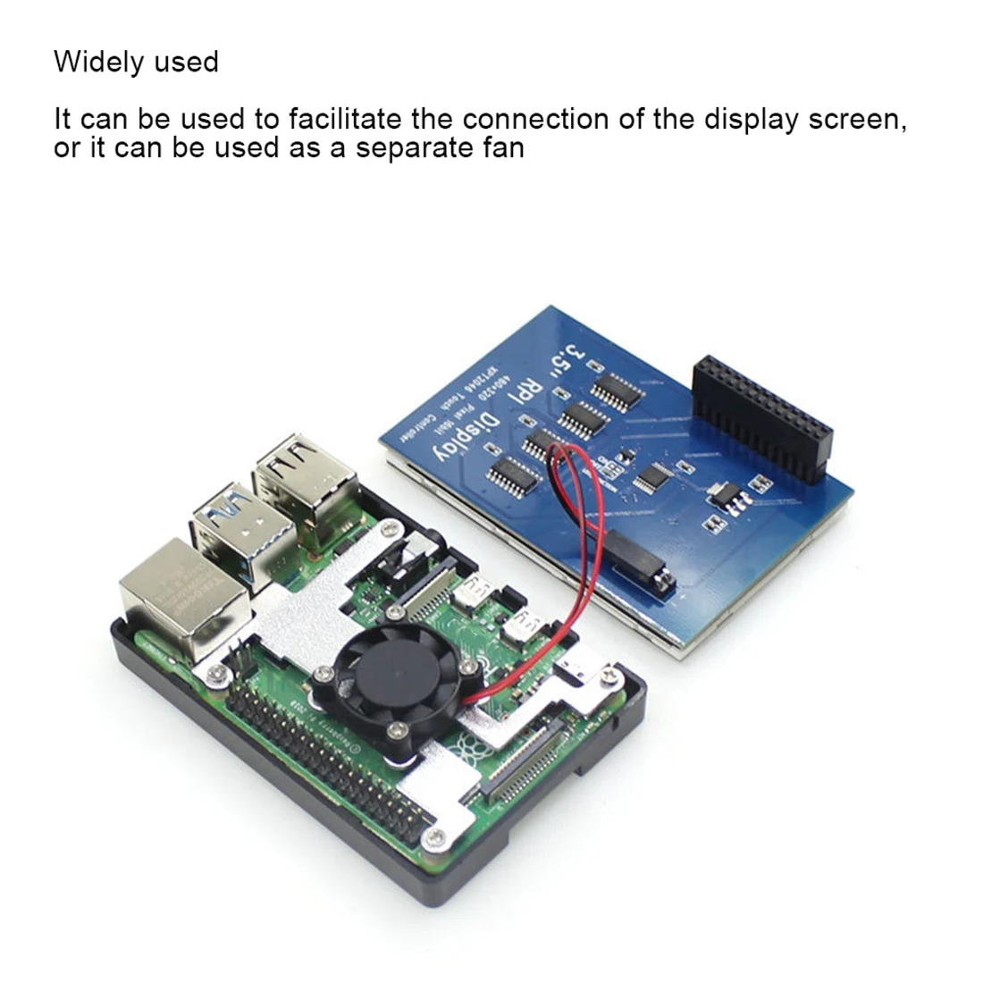 

Well Made-3.5 Inch Touch Screen Cooling Fan For Raspberry Pi 4