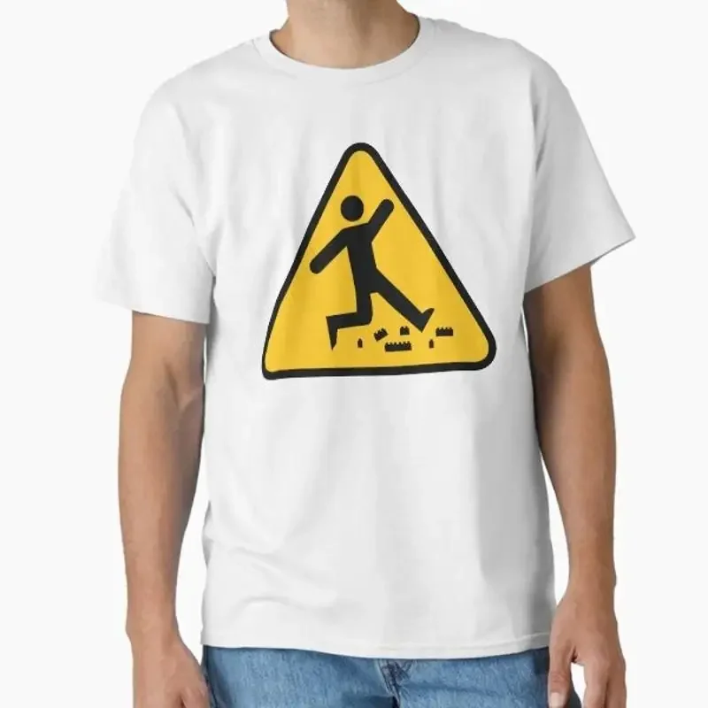 Warning Toy plastic bricks Classic T Shirt Made in US AUS Size S 2XL