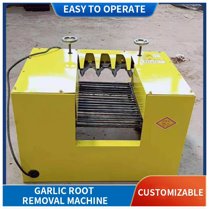 New electric garlic cutting and shearing machine 220V electric fresh garlic shearing machine garlic sprout rooting machine