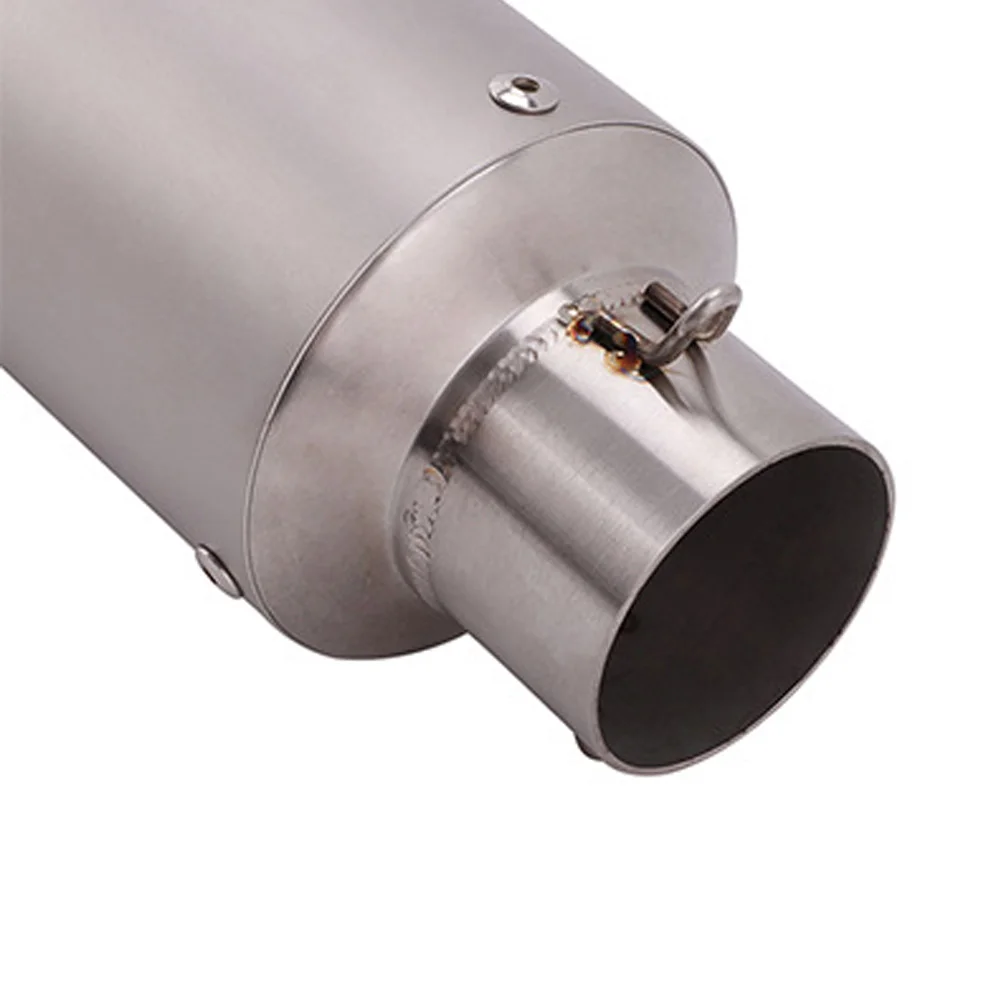 Universal Motorcycle Real LeoVince E-Mark Slip On Exhaust Pipe Muffler Escape moto For Honda Yamaha R1 R3 R6 CBR300