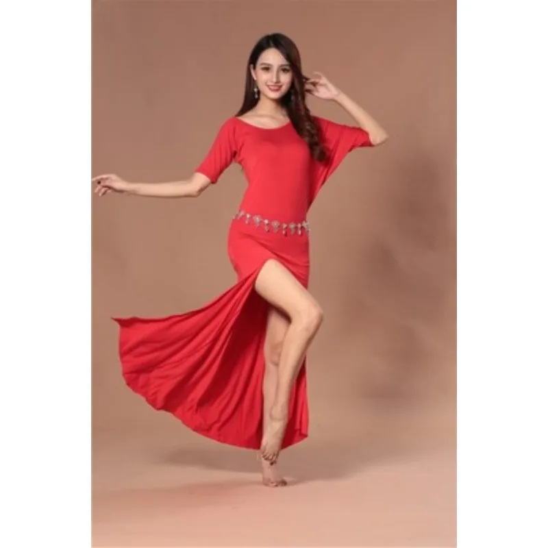 تخصيص جديد الرقص الشرقي زي ممارسة رداء كبير أداء الرقص الشرقي مشروط تنورة الخفافيش