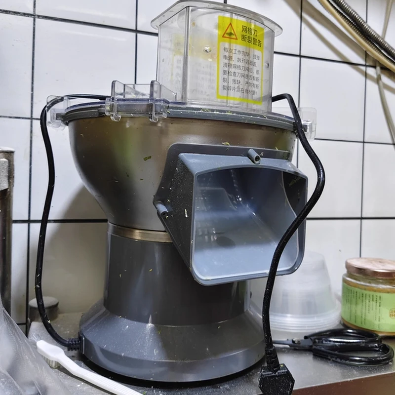 Rebanadora Comercial de Cebolla, Cilantro y Perejil, Precio de Fábrica, Rebanadora de Albaricoques y Champiñones, Electrodoméstico de Cocina para Procesamiento de Alimentos