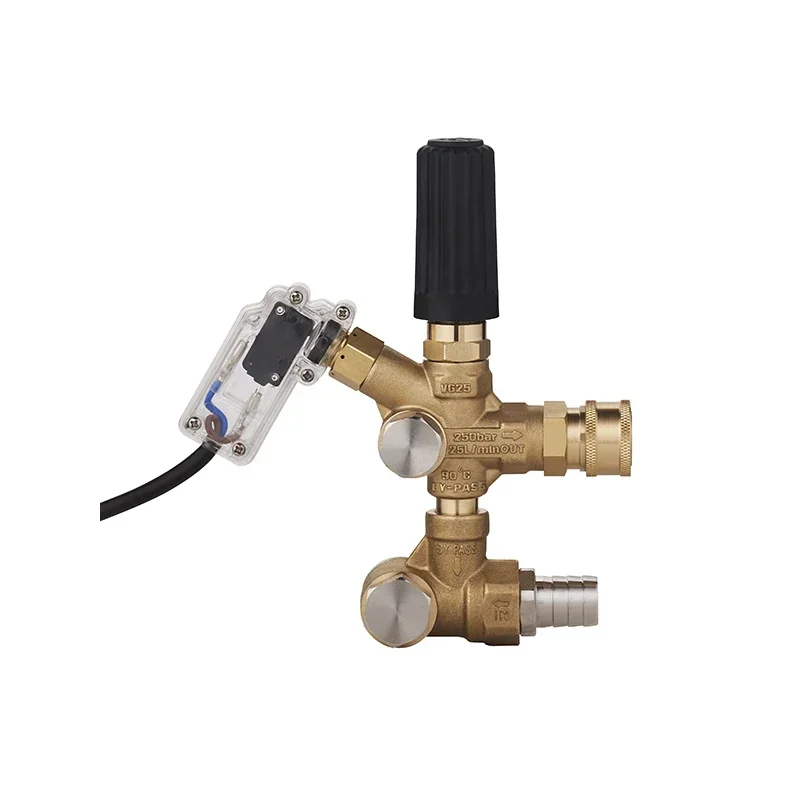 

250bar 3600 Psi Brass Pressure Regulator Unloader Auto Cut Pressure Valve