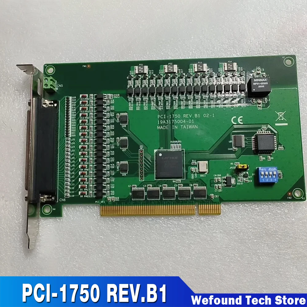 For Advantech PCI-1750 REV.B1 32 Digital i/o Card Data Acquisition Card