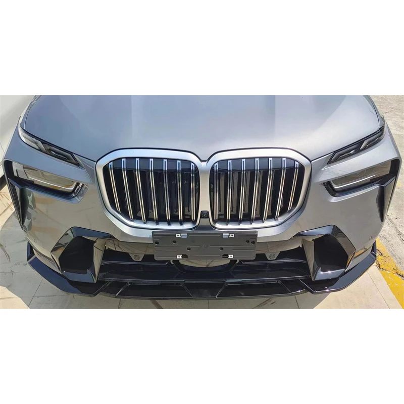 For G07 Car Front Bumper Diffuser Lip Splitter 2023 Year BMW X7 Anti-Collision Accessories Refit Body Kit