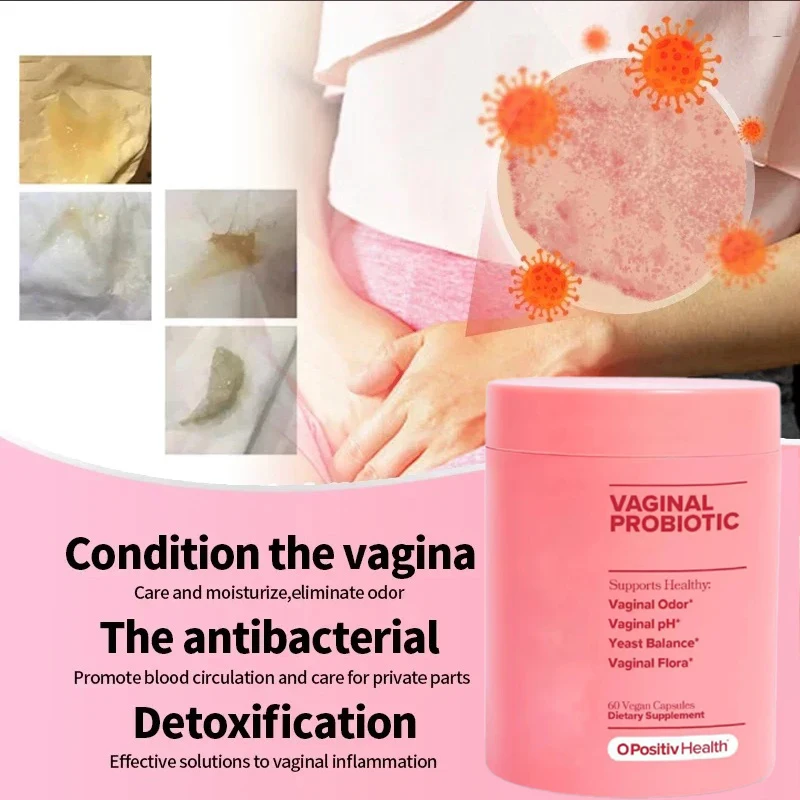 New Product Vaginal Probiotics Vitamin for Women pH Balance - Women\'s Vaginal Health Supplement for Vaginal Odor & Vaginal Flora