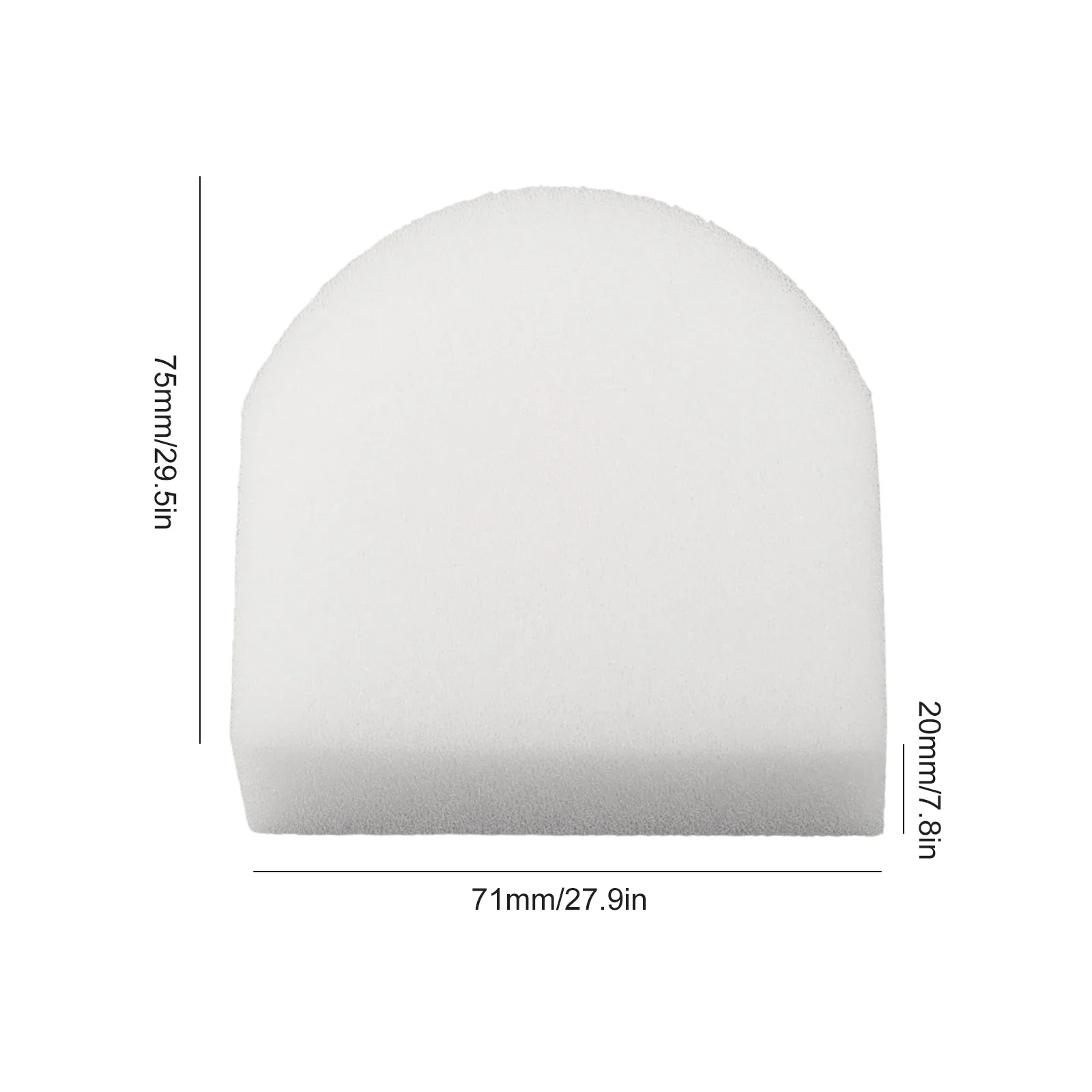 

Brand New Foam Filters Parts WD201 WD201C Easy To Install Foam Filters For Shark Sponge WD100 WD101C For Shark