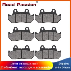 Road Passion Motorcycle Front and Rear Brake Pads For HONDA GL1100 Goldwing VF1100 Magna Sabre 1983-1986 CB1100F GL1200 GL 1200