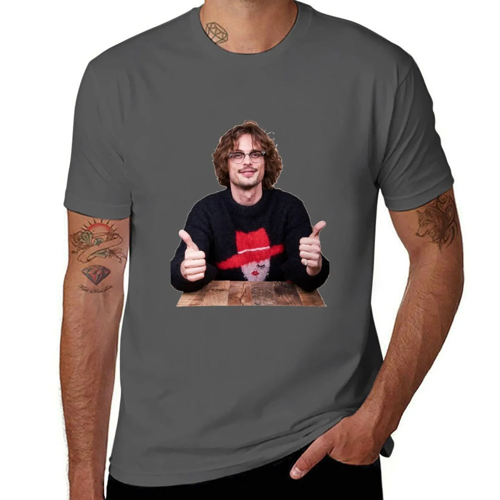 

matthew gray gubler T-Shirt vintage anime shirt anime stuff custom t shirt croswit shirt man mens graphic t-shirts pack