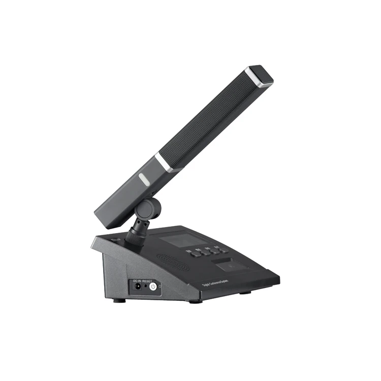WG-5500D 5G Wifi Wireless Digital Audio Conference Microphone Voting System Desktop Voting Delegate Unit for Speaker