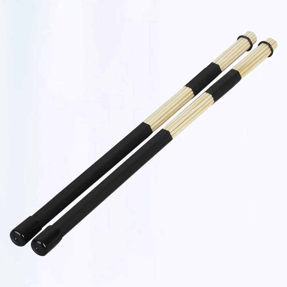 

2 Pcs Drumstick Durable Sticks Bamboo Brush Kit Percussion Instrument Accessories Lightweight