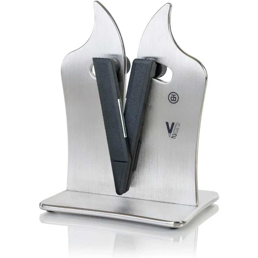 home.VG2 Professional Knife Sharpener | 3-Action Tungsten Carbide (Stainless Steel)