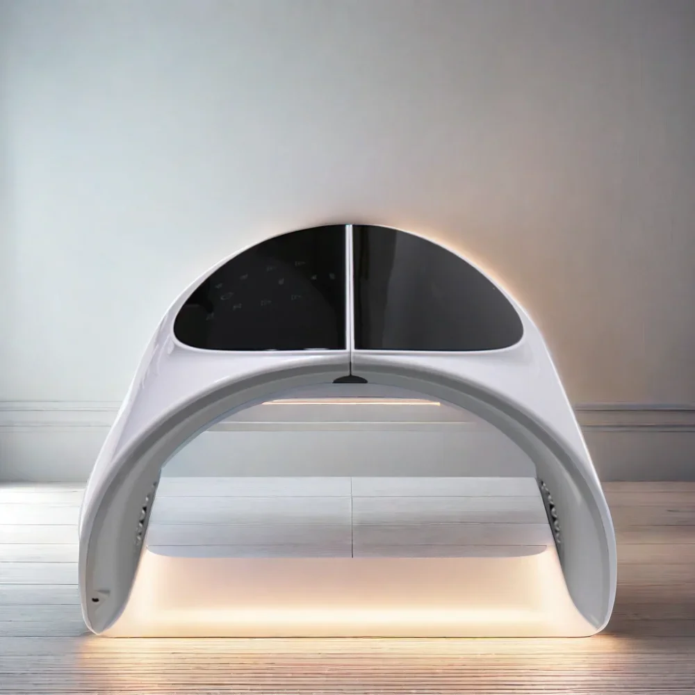 

Светодиодная терапия PDT для салона, осмоложение шеи и лица, светодиодная светотерапия