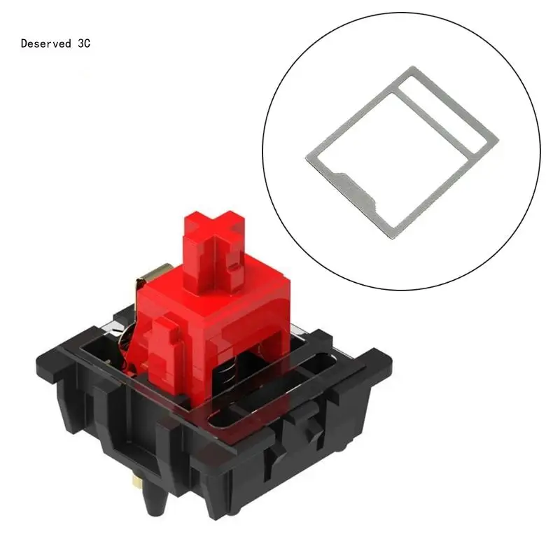 120Pcs/Set MX Films HTV+ PC Inter-axial Paper for Mechanical Keyboard