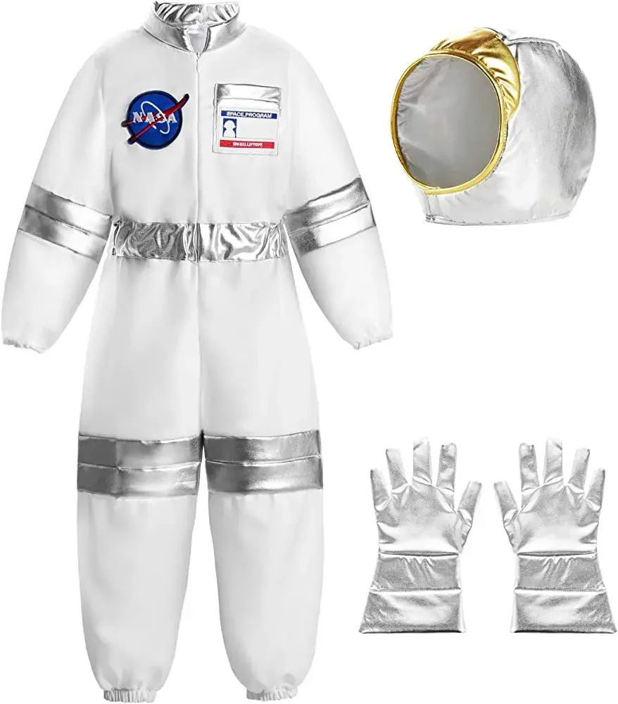 Children's Space Suits Cos Costumes Astronaut Gloves Holiday Party Costumes Demon Slayer