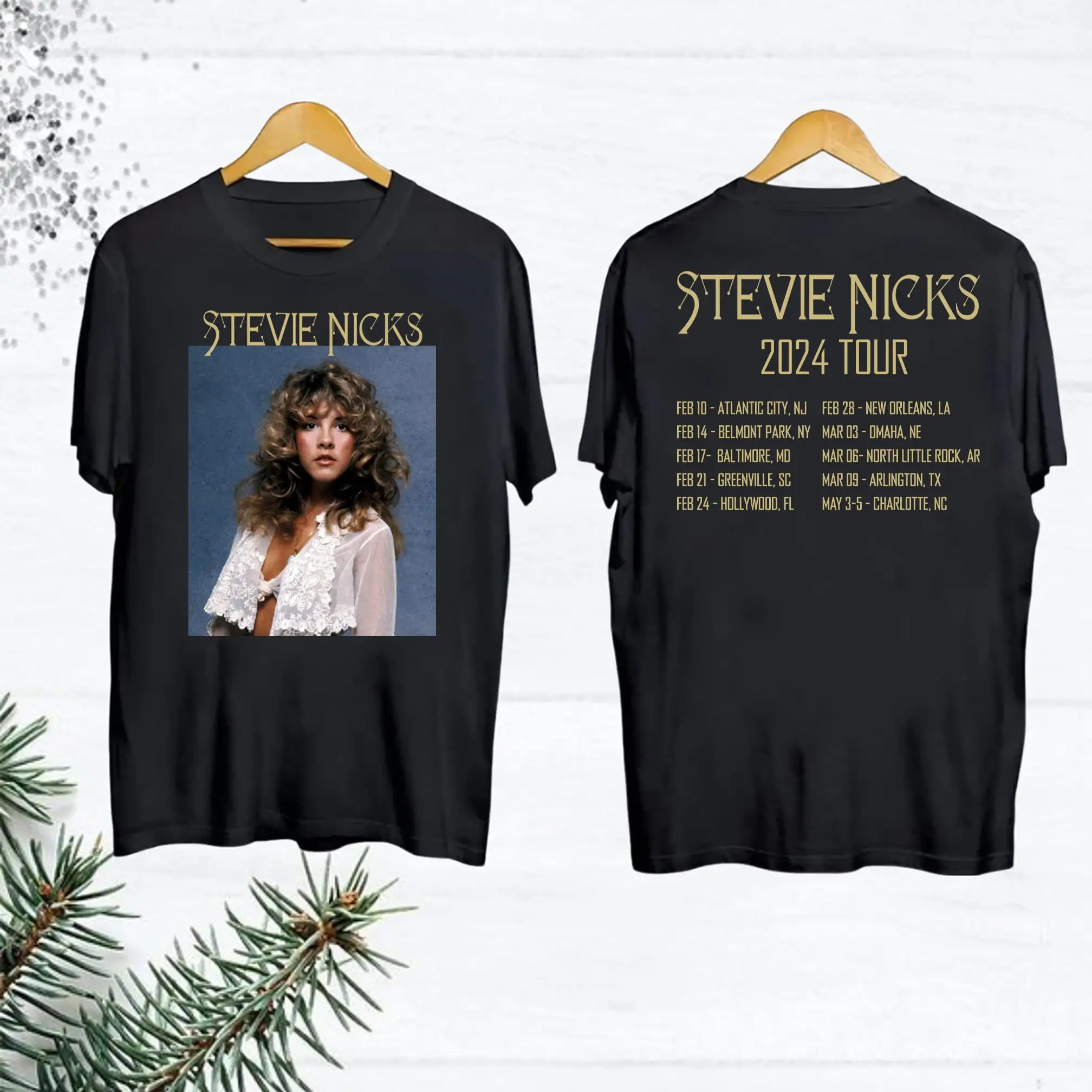 Stevie Nicks 90S Vintage T Shirt 2024 Tour Merch Concert Retro