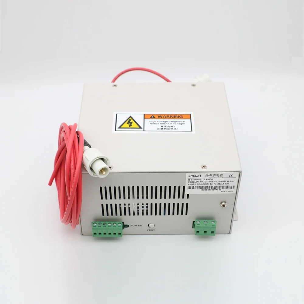 HAOJIAYI Voeding Laser 50w ZR-50W voor 40W 50W 60W Co2 Glazen Laserbuis