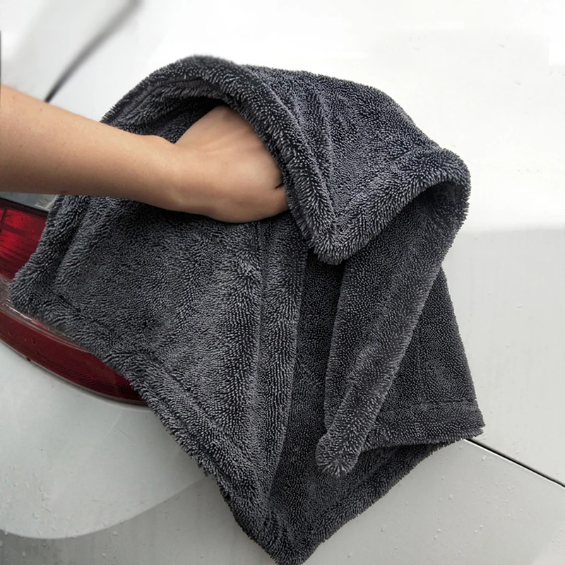 SEAMETAL 1200GSM Microfiber Car Wash Towel Super Absorbent Auto Detailing Care Soft Rag Double Sided Washing Towel Motorcycle image 6