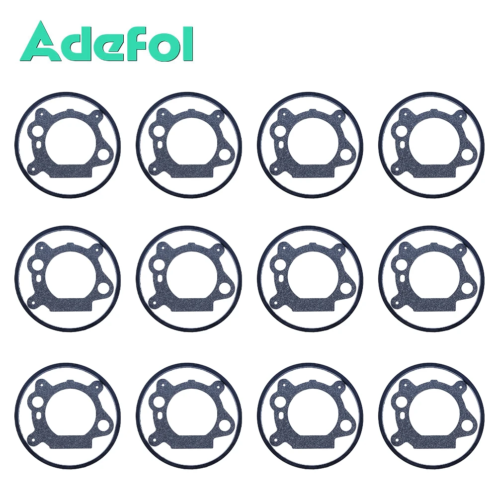 12Pcs Float Bowl Gasket Air Cleaner Mount Gasket Kit Replace for 693981 799871 799866 790845 272653 272653S