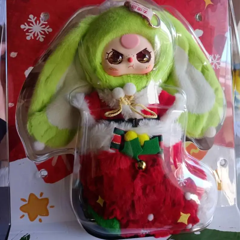 

Genuine Shanghai Limit Baby Three 400% Blind Box Baby Three Christmasvinyl Doll Room Collection Decoration Toy Christmas Gift