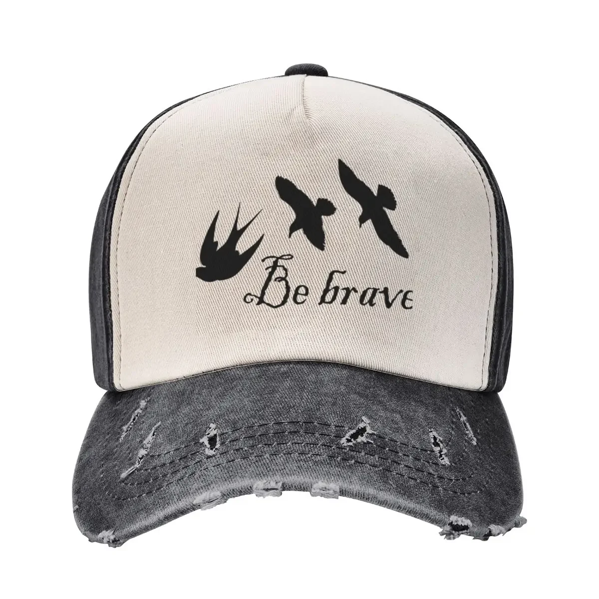 

Be Brave Divergent Birds Baseball Cap tea Hat Golf Cosplay Beach Outing Hats Man Women's