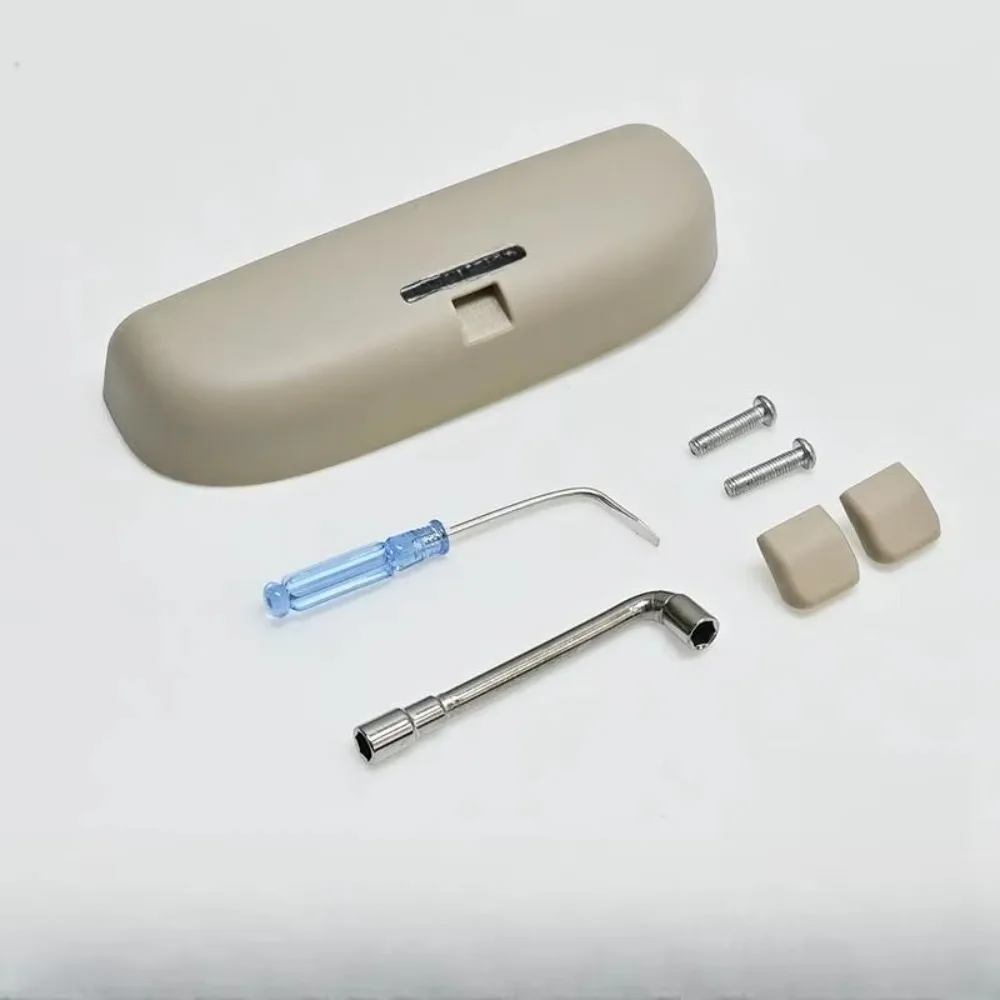 

Новый чехол для очков из АБС-пластика, серый износостойкий держатель для солнцезащитных очков, утолщенный ящик для хранения для Volvo XC40 XC60 XC90 V40 S60