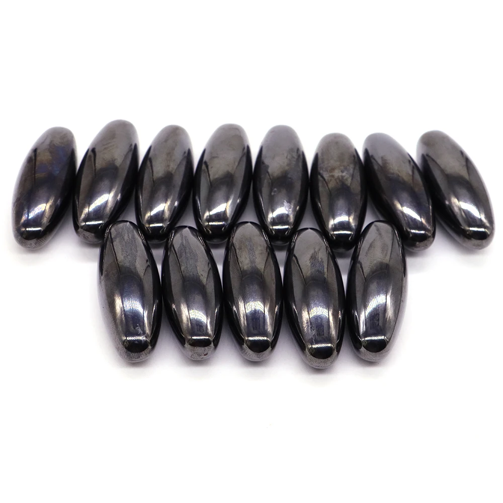 Натуральный гематит, черные лодести, магнит, камни, викка, массаж, целебная энергия, драгоценные камни, магнитные овальные бусины, домашний деко