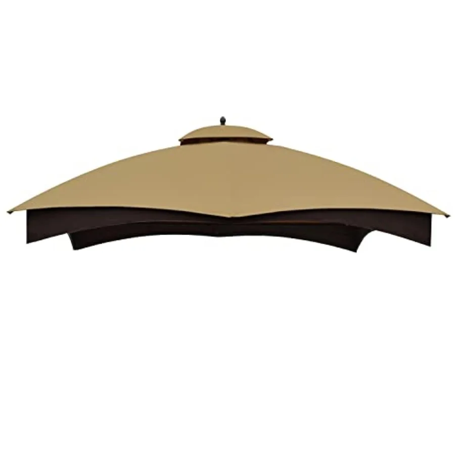 

Gazebo Replacement Canopy Top for Lowe's Allen Roth GF-12S004B-1 Beige
