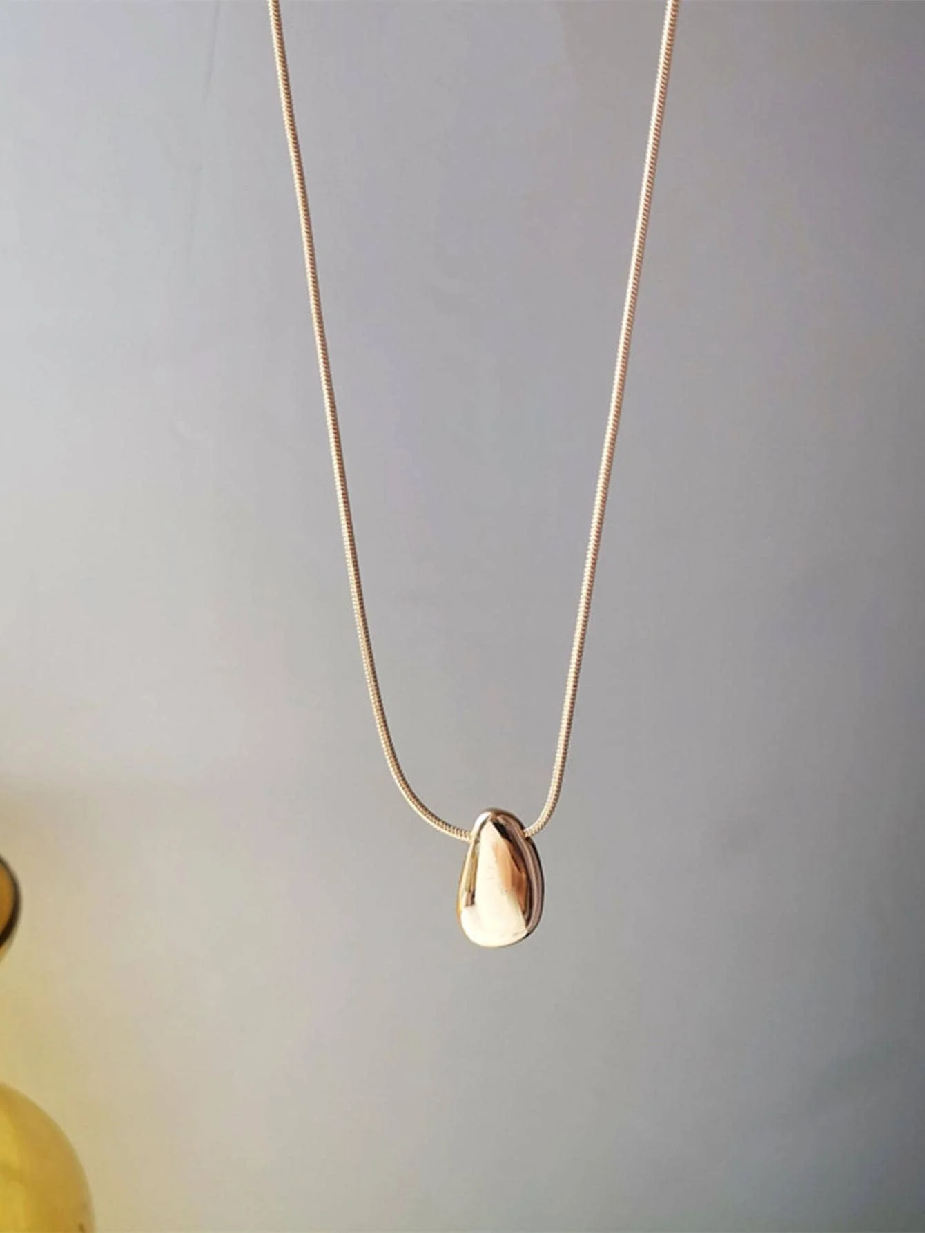 Water-Drop Pendant Necklace. For Friends, Parties, Travel