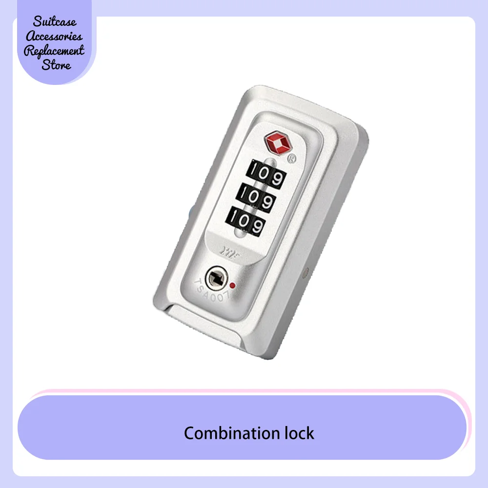 Aluminum frame combination lock pull-rod case Luggage Luggage accessories High quality combination lock