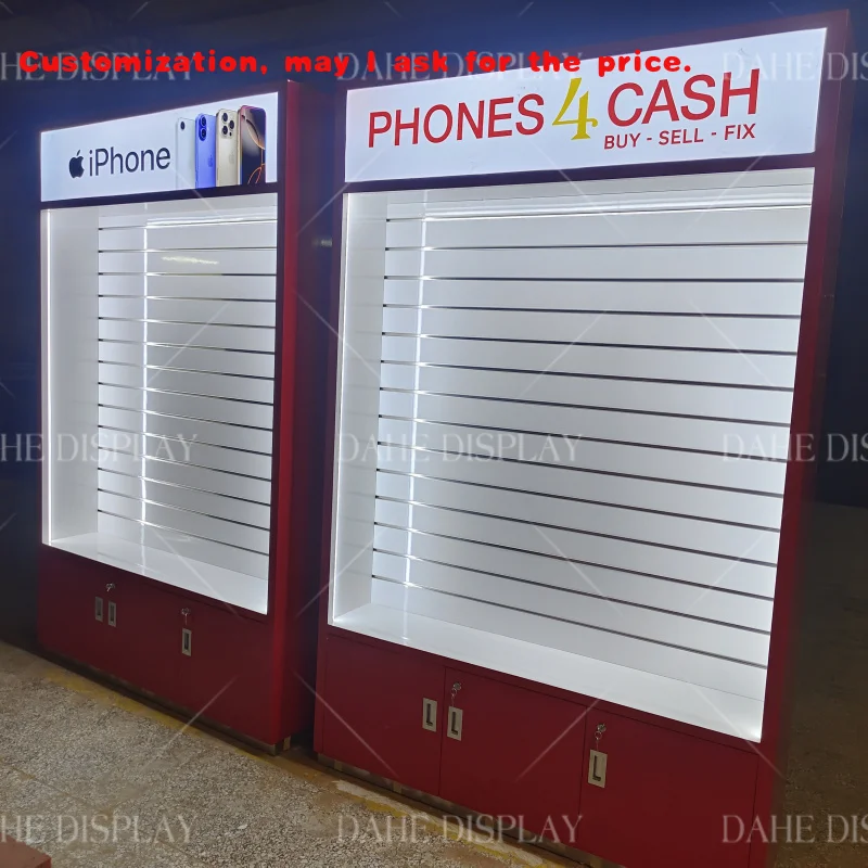 

на заказ. Приспособление для магазина мобильных телефонов Электронный магазин Стеклянная стойка Витрина Аксессуары для телефонов Интерьер магазина мобильных телефонов D