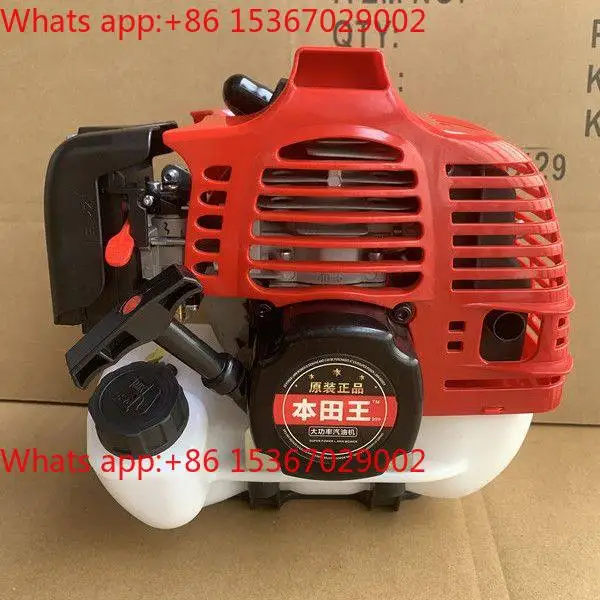 Lawn mower engine four-stroke backpack side-hanging two-punch imported lawn power host