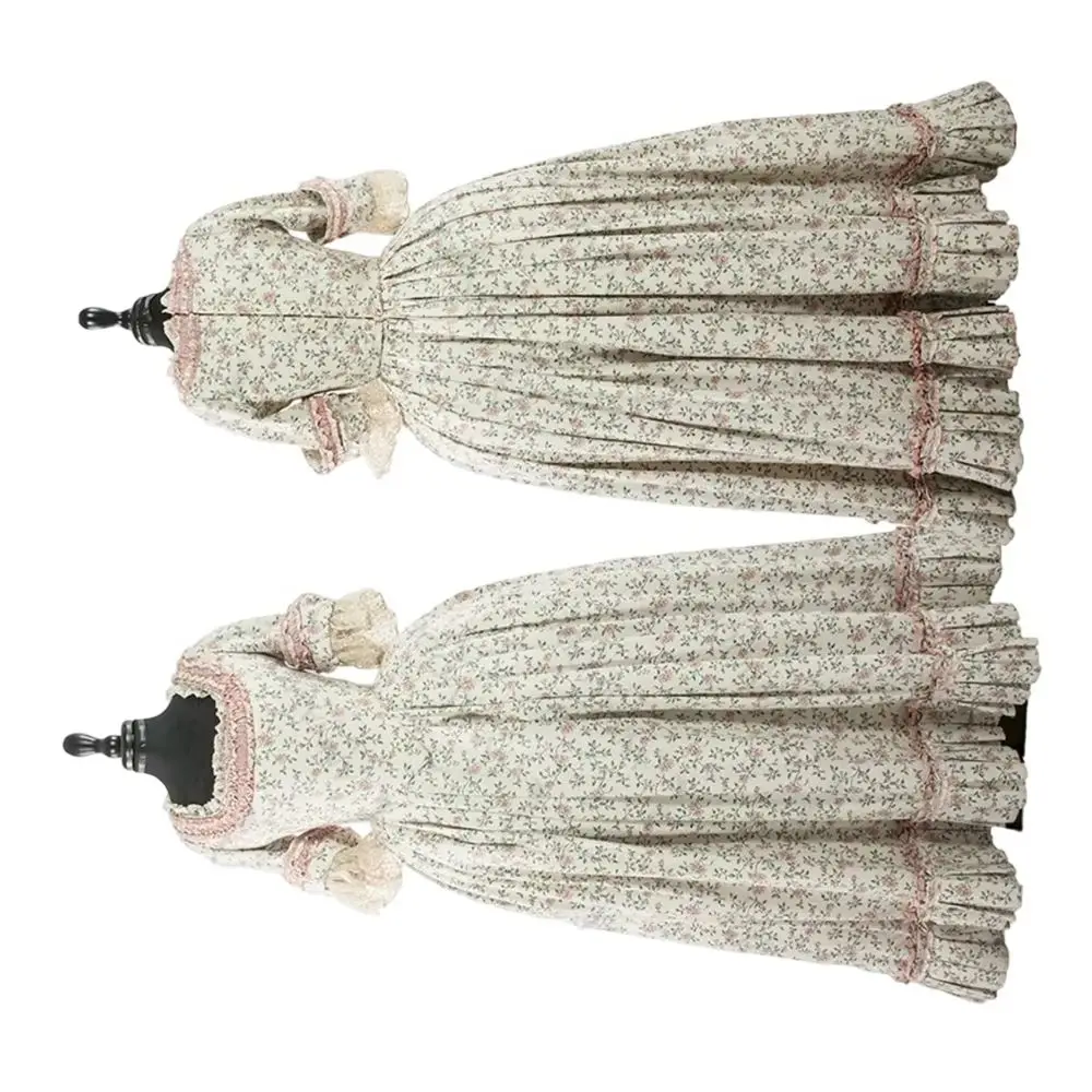 

Платье в стиле рококо с цветочным узором, эпоха XVIII века, георгианский викторианский придворный стиль, костюм Марии-Антуанетты, праздничное платье, бальное платье принцессы