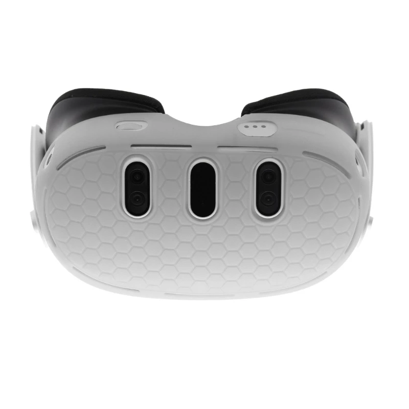 Funda protectora para gafas Quest 3, carcasa antiarañazos, funda protectora silicona repuesto para Quest 3