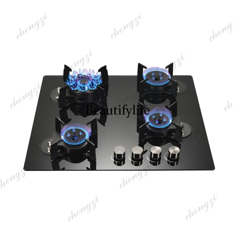S178 gas stove multi-head stove four-head gas stove clamshell gas  embedded multi-head