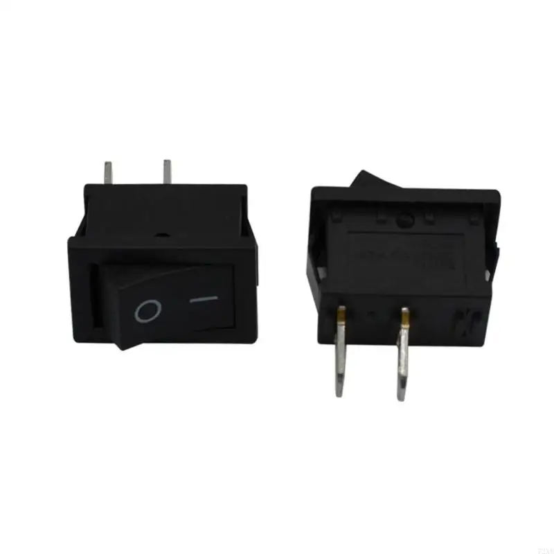 250V 3A Rocker Switches Car Switches Boat Truck Light Led Toggle Switches 2 Pin 72XB