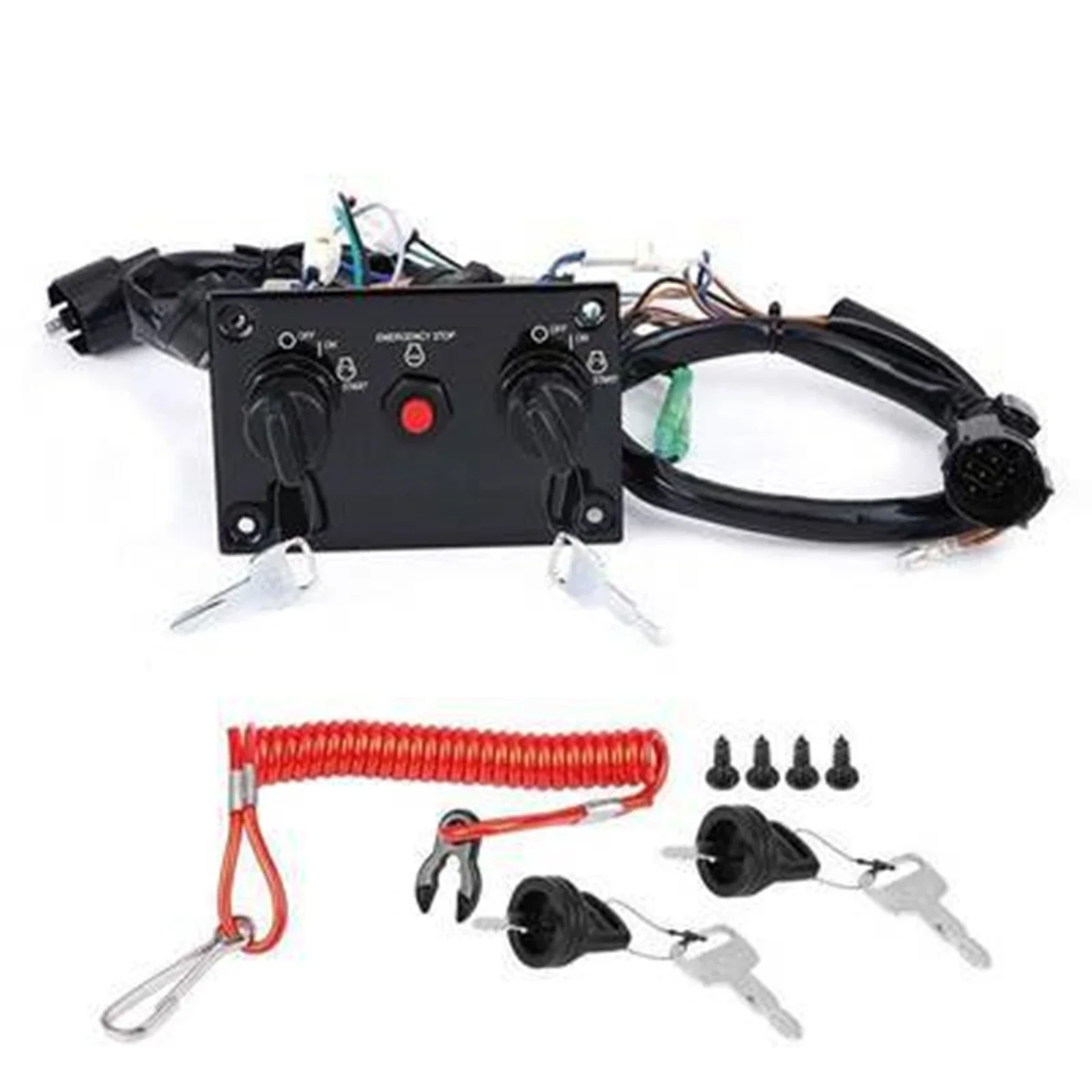 

Suzuki Df100A Boat's Double Ignition Switch Panel 115A 37100-96J14 Sea Suspension Engine