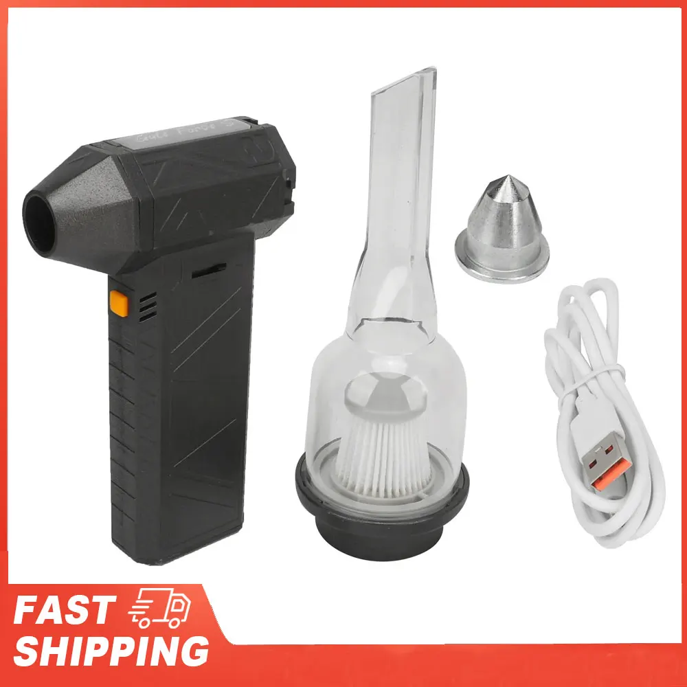 Mini Low Power Consumption Multifunctional Handheld Dry Blower Cordless Super  Speed Adjustable For Snow Blowing