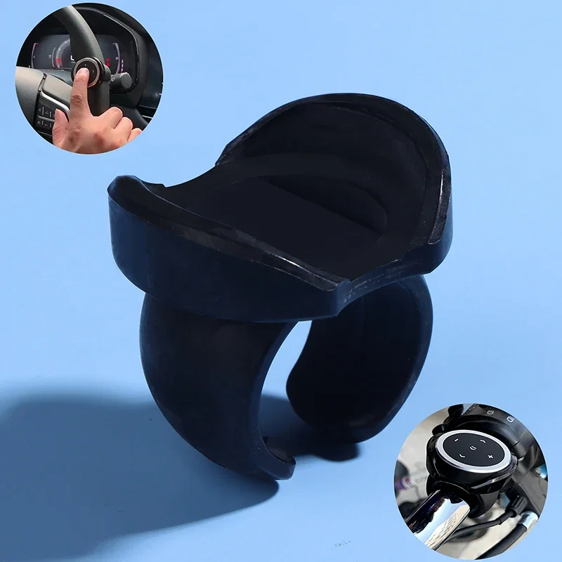 

Car Motorcycle Bluetooth Remote Control Holder For Mobile Phones And Steering Wheels Suitable For Bicycles Cars