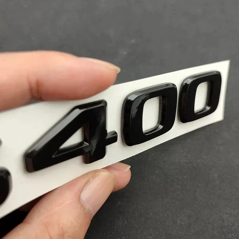 Car Trunk Letters Badge Stickers For Mercedes W218 W219 CLS 63 220 250 260 300 320 350 400 450 500 Auto Sticker Logo Accessories view 5
