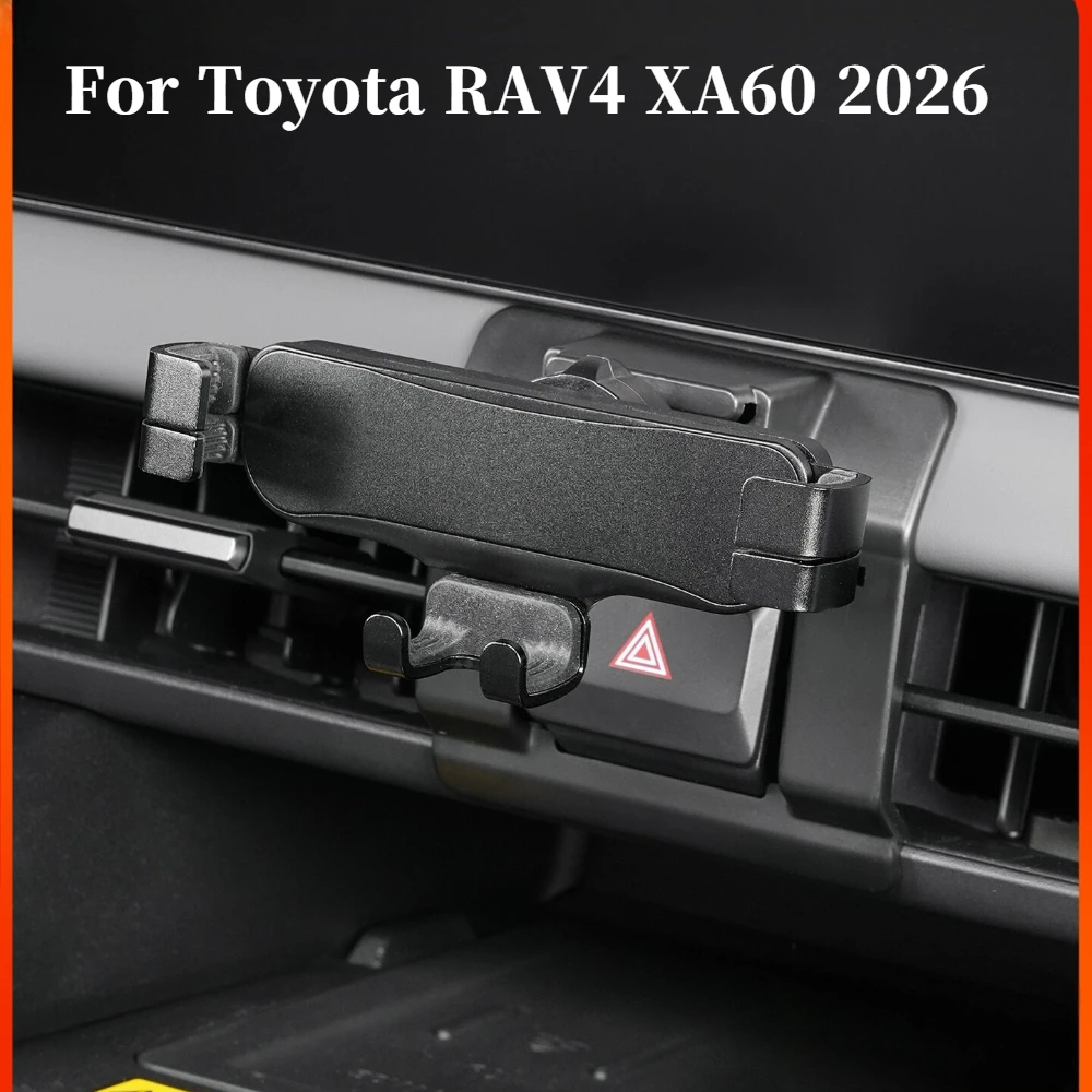 For Toyota RAV4 XA60 Wildlander 2026 Car Phone Holder Air Vent Dashboard Special Fixed Bracket Base Interior Accessories