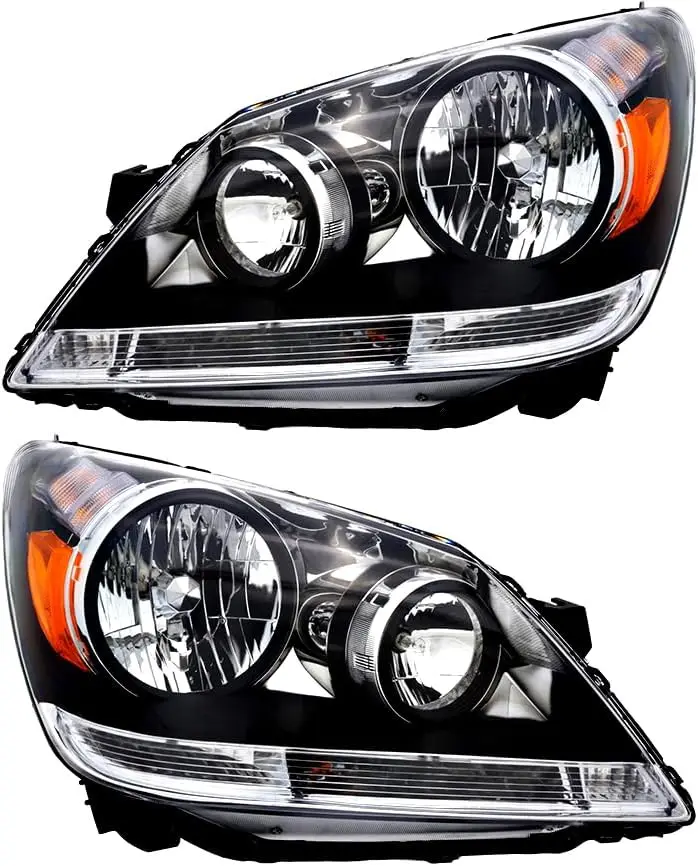 

For Honda Odyssey Headlights Lamps Set 2005 2006 2007 Halogen Driver and Passenger Side