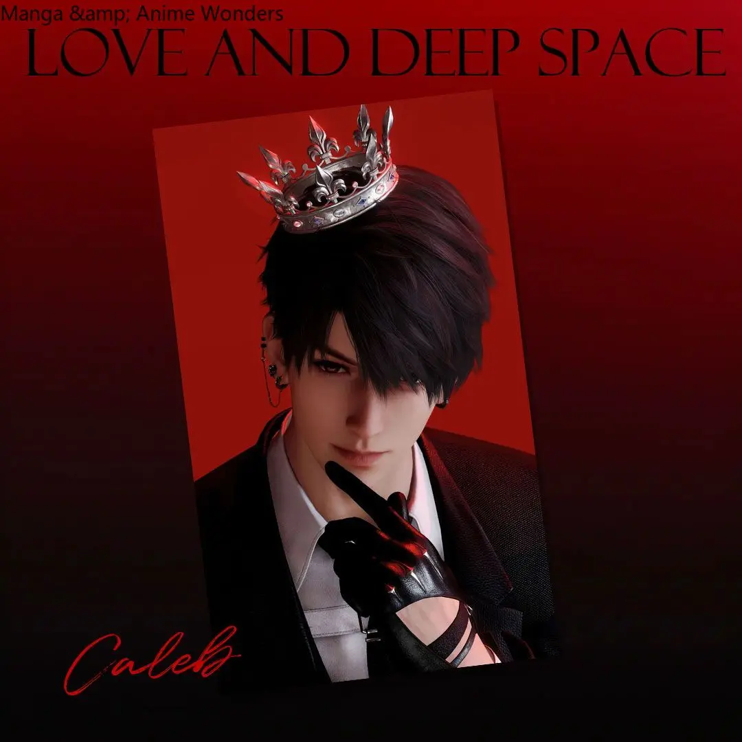 4 قطعة الحب و Deepspace Caleb 3 بوصة بطاقة صغيرة تأثيري تاج عيد ميلاد لعبة هدية عيد الميلاد موضة المشجعين جمع شخصيات كرتونية