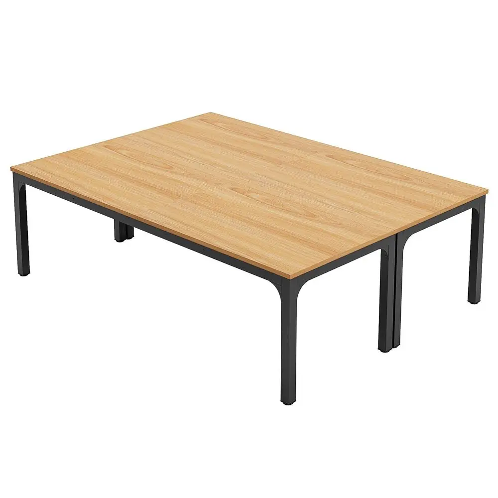 

78.74Inch Conference Table Set,13FT Conference Room Table, Large Rectangle Meeting Seminar Tables Set,Long Business Tables Chai