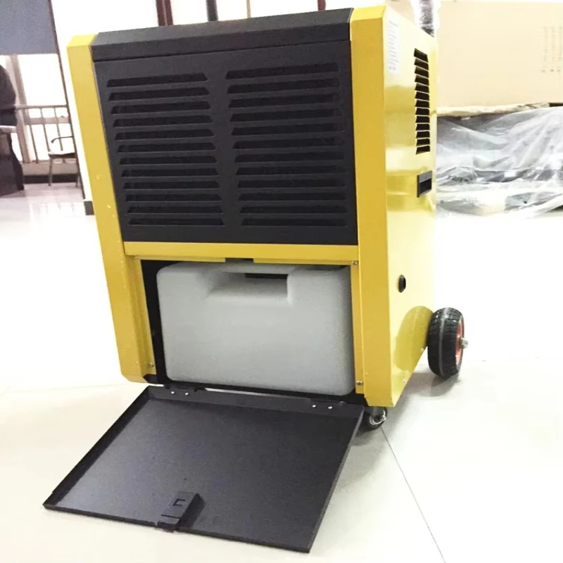 Medium Size Movable Industrial Commercial Air Dehumidifier with Big Wheels