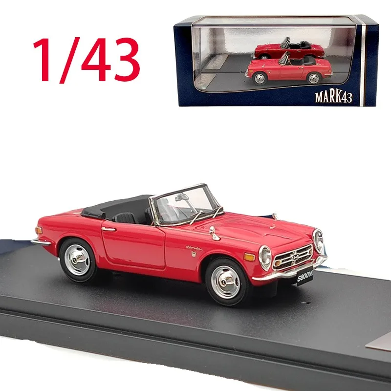 

Дефект специальное предложение Mark43 литой под давлением масштаб 1/43 Honda S800M PM4349R пластиковая модель автомобиля игрушки для мальчиков подарок