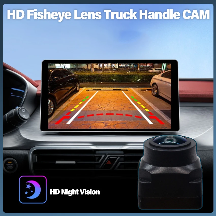 HD 1080P 140° Trunk Handle Reverse Camera For Mercedes Benz GLA Class A180 A200 A260 Class GLC X253 C253 250 300 350 2015~2022