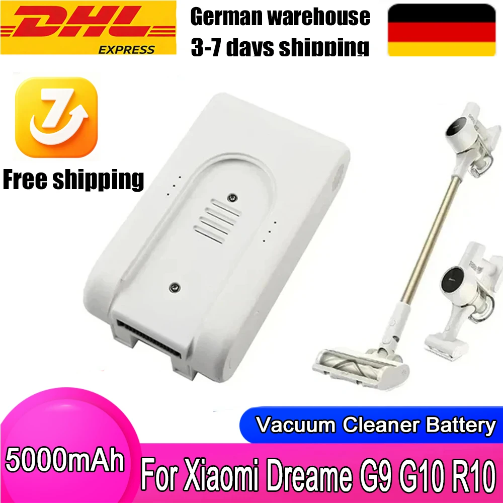 NUOVO Aspirapolvere Senza Fili Mijia Dreame G9 G10 1S R10 Originale 25.2V 5.0Ah/Batteria agli Ioni di Litio Ricaricabile 5.0 2 Recensioni ౹ 3 venduti